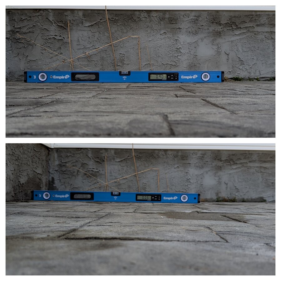 Polyjacking before and after results Edmonton